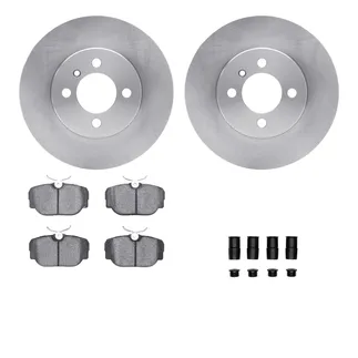 R1 Concepts WFWH1-31031 E- Line Series Brake Rotor W/ Ceramic Brake Pads & Hdw